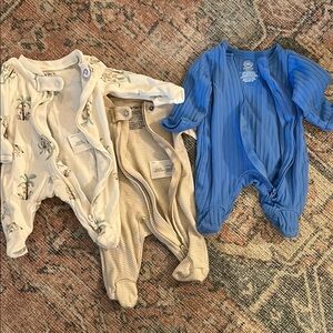 Carter's and Wonder Nation premie sleepers